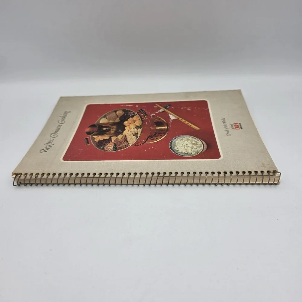 Recipes Chinese Cooking Foods of the World by Time‎ Life Books 1968 Cookbook